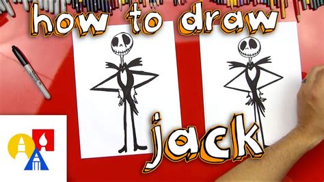How To Draw Jack Skellington From The Nightmare Before Christmas Youtube