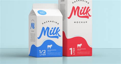 milk packaging psd mockup psd mock  templates pixeden