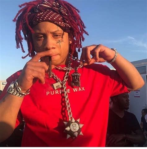 Trippie Redd Red Aesthetic Aesthetic Collage Aesthetic Photo Rapper Hot Sex Picture