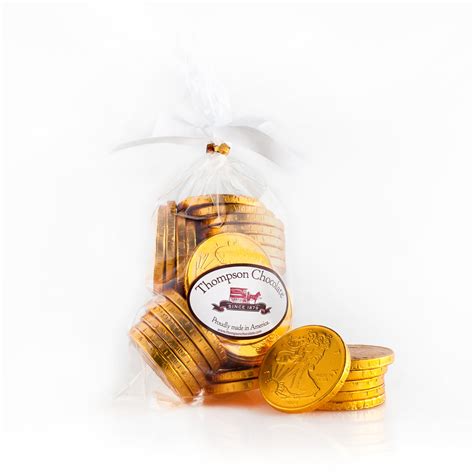 Chocolate Coins Shop All Natural Milk And Dark Chocolate Coins