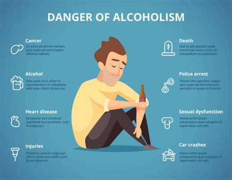 630 Alcohol Abuse Infographic Illustrations Royalty Free Vector