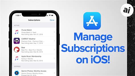 Quick Tip How To Manage Subscriptions On Ios Youtube