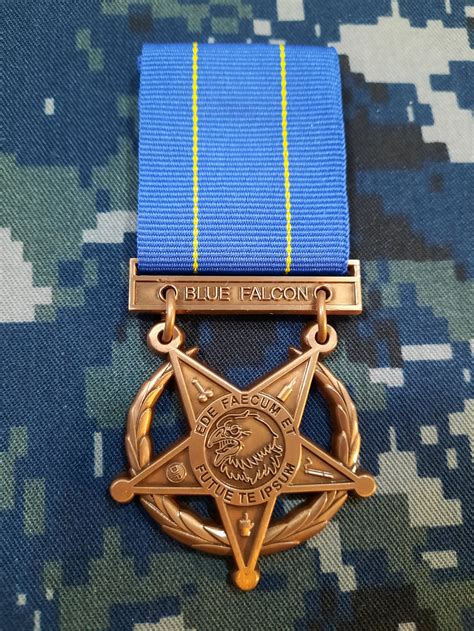 Blue Falcon Medal Blue Falcon Awards