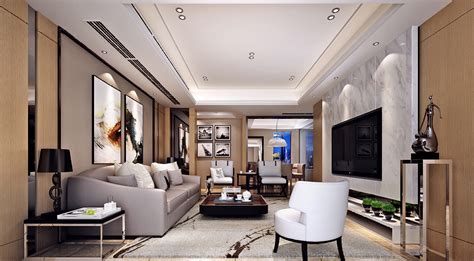 11 Modern Living Room Ideas With Artistic Chinese ...