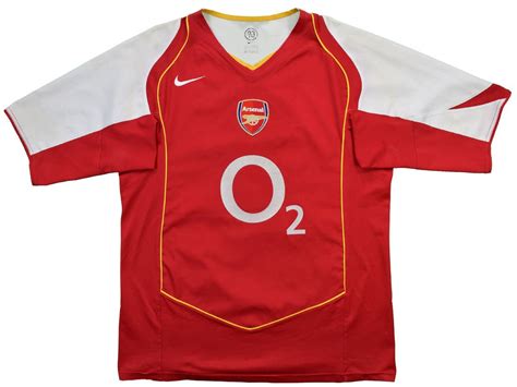 2004 05 Arsenal Shirt S Football Soccer Premier League Arsenal