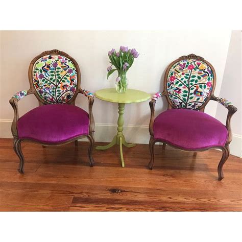 Trendy dining room with chairs in diverse colors and finishes caring decorative and artistic palette varying from classical through modern to elegant. Eclectic Boho Chairs ($800) liked on Polyvore featuring ...