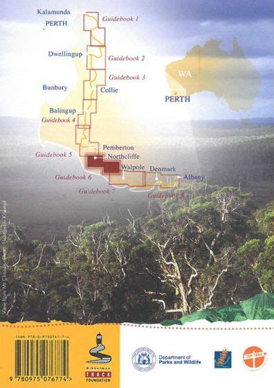 Buy The Bibbulmun Track Guidebook 6 Northcliffe Revised 2014 The