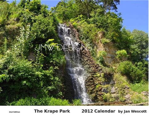 Jmw Designs 2012 Krape Park Calendar