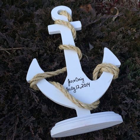 Custom Anchor Wedding Centerpiece By Fromthecoast2thecity On Etsy