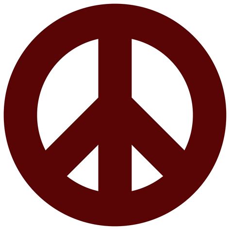 clipart peace symbols