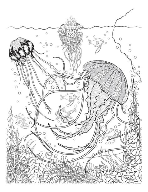 Underwater Ocean Coloring Pages Coloring Pages