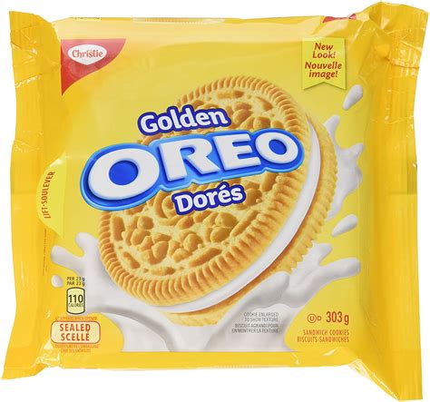 Oreo Golden Sandwich Cookies 303g107oz Bag Imported
