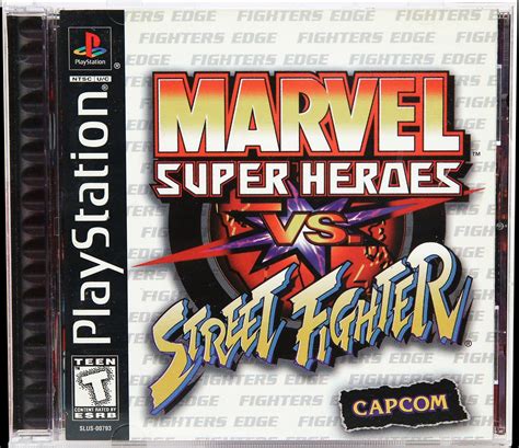 Marvel Super Heroes Vs Street Fighter Playstation Playstation