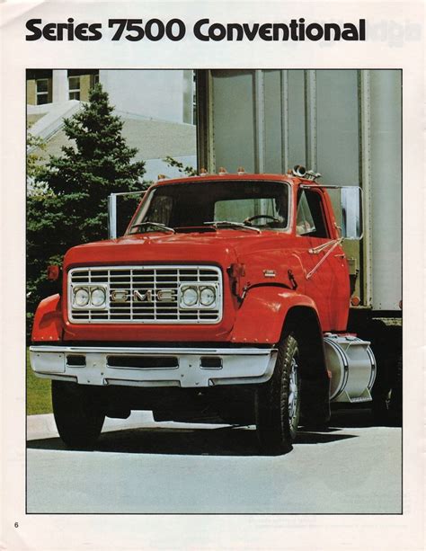1976 Medium And Heavy Duty Gmc Sales Brochure Gmc Heavy Duty Trucks