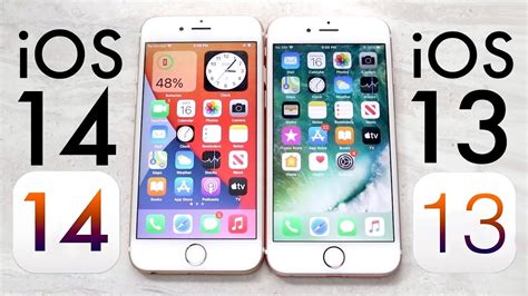 Iphone 6s Ios 14 Vs Ios 13 Speed Comparison Youtube