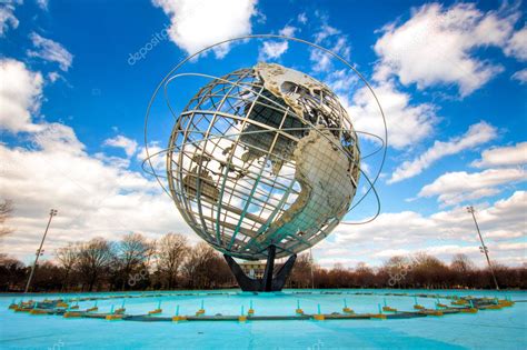 Unisphere Earth De 1964 Feria Mundial De Nueva York — Foto Editorial De