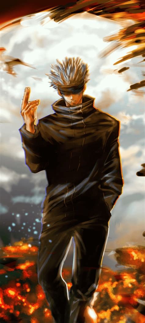 Download animated wallpaper, share & use by youself. 720x1600 Satoru Gojo Jujutsu Kaisen Art 720x1600 ...