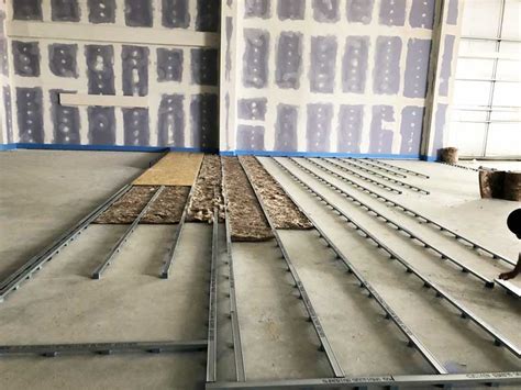 New water type radiant heated floors must be operational at least four weeks before installation to ensure the subfloor has had adequate time to dry. TVS RESi Concrete Floating Floor System | Acoustics ...