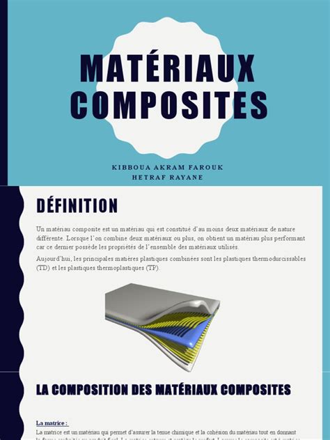 Matériaux Composites Pdf Matériau Composite Science Des Matériaux