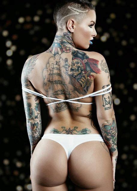 Christy Mack Covers Property Of War Machine Tattoo