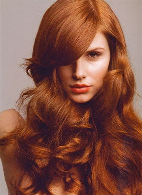 Golden Red Hair Color Hair Style And Color For Woman