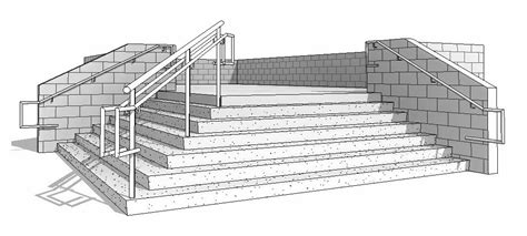 Revit Oped Smooth Or Stepped Stair Setting Stairs Staircase
