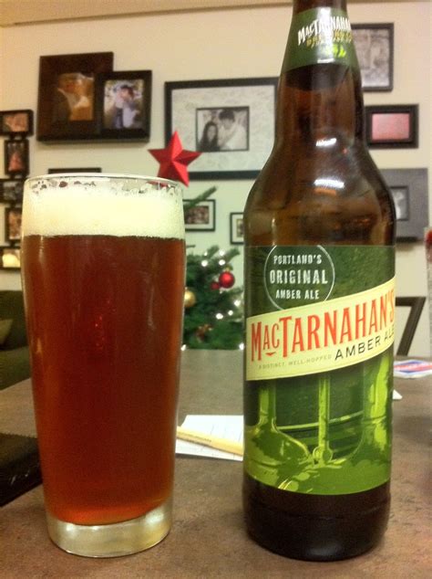 Brewbeat Nw Mactarnahans Amber Ale From Portland Or Irish Mike Smith