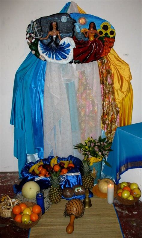 Yemaya Y Oshun Installation By ~jio The Lovely Latin Roots Oshun Orisha