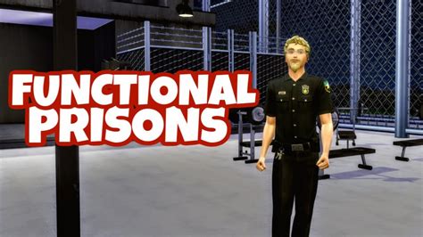 Functional Prisons Cell Doors And More The Sims 4 Mod Showcase