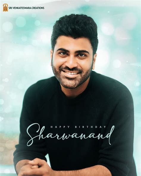 Sri Venkateswara Creations On Twitter Wishing Actor Imsharwanand A