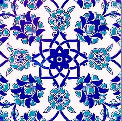 Turkish Floral Patterns Wall Tile In 2021 Patterned Wall Tiles Wall