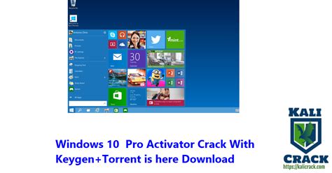 Windows 10 Activator Crack Download Latest 2023 Kali Software Crack