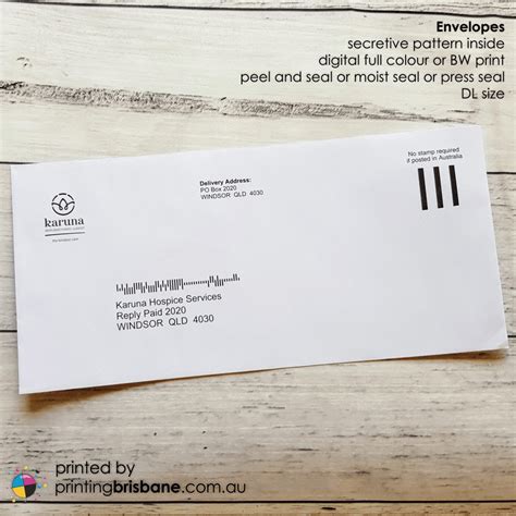 These Envelopes Were Printed With A Return Address And The Australia