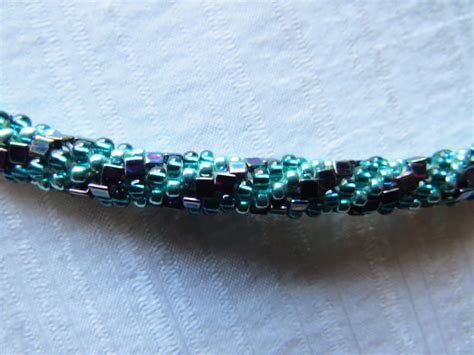 Maybe you would like to learn more about one of these? LillysKleineHandarbeitswelt: Perlenkette häkeln