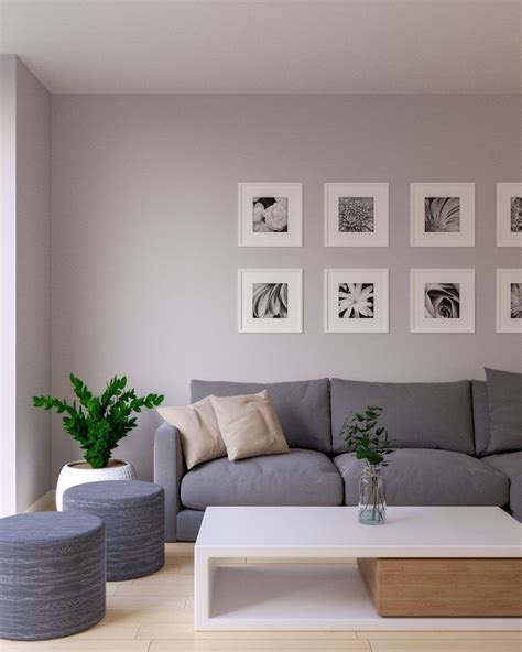 Gray Couch Gray Walls