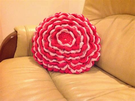 Flower Crochet Pillow Keeping It Real