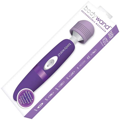 Rechargeable Wand Massager By Bodywand Purple