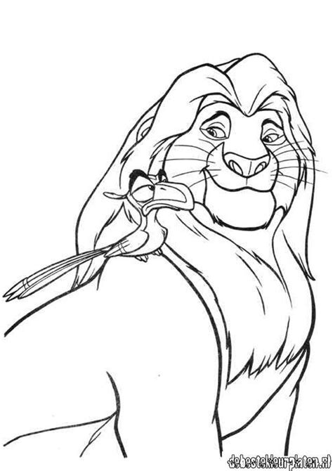Lion King Coloring Pages Free - Coloring Home