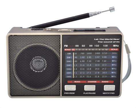 China FM/Am/Sw1-7 9 Bands Portable Radio with USB/TF/Rechargeable ...