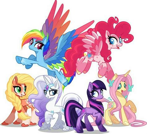 Future Mane 6 My Little Pony Comic My Little Pony Characters My