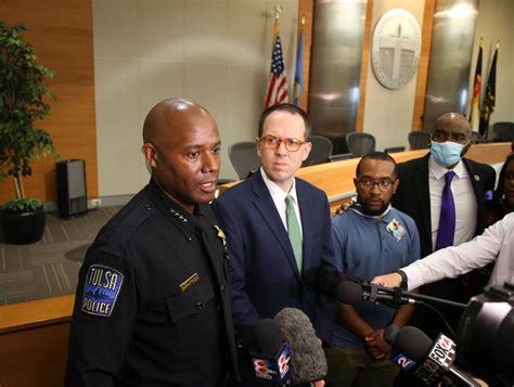 Tulsa Police Investigate Officer After Remarks About Race And Shootings