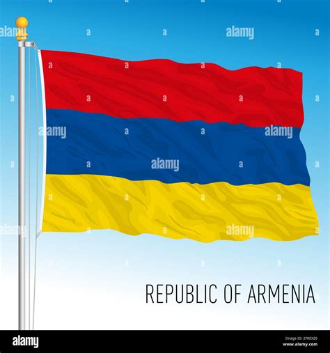 Armenia Official National Flag European Country Vector Illustration