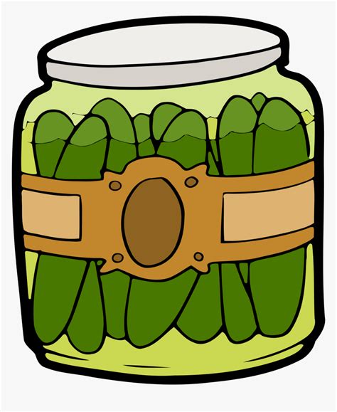 6,571 pickle clip art images on gograph. Pickles In A Jar Clip Arts - Pickle Jar Clip Art, HD Png ...