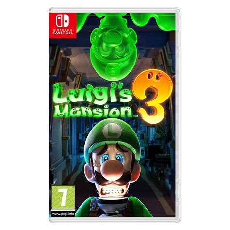 Luigi S Mansion Switch Jeux Nintendo Switch Ldlc Mus Ericorde