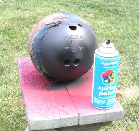 Upcycled Bowling Ball Yard Art Hometalk