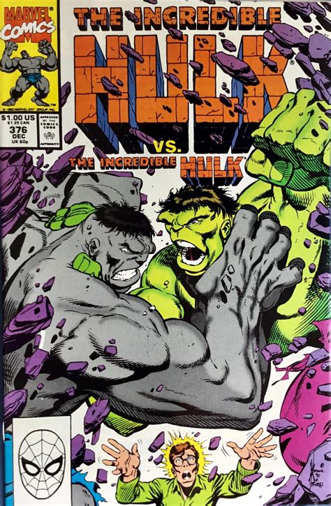 The Incredible Hulk No 376 Dec 1990 Nm By David Peter 1990 1st