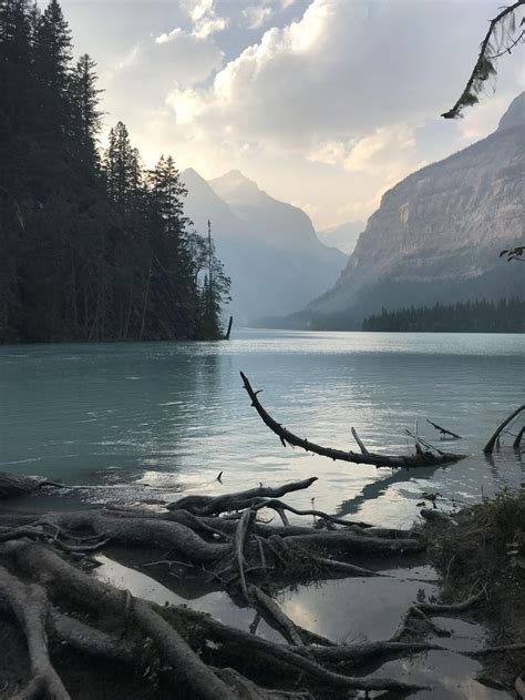 Nature Beautiful Scenery Mount Robson Provincial Park In British