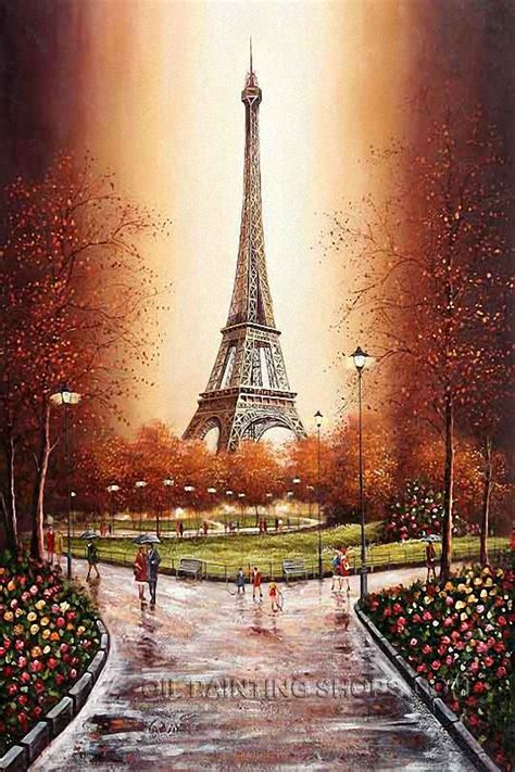 The Ultimate Landmark Eiffel Tower Painting Eiffel Tower Art Paris