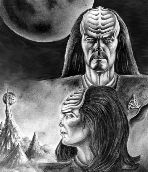 Klingon Art Star Trek Art Star Trek Klingon Star Trek
