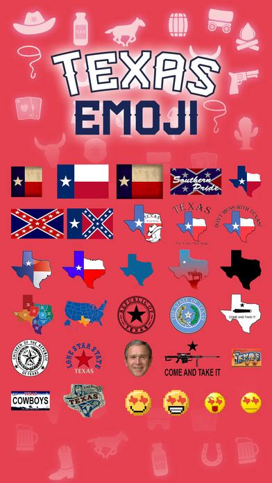 Texas Emoji Apprecs